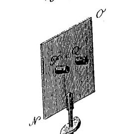 Plade med linser og farvede glas