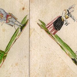 Tegning til prismatisk spejl