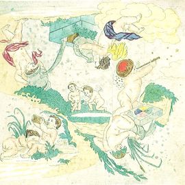 Tegning til pyramidalsk spejl