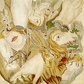 Tegning til pyramidalsk spejl