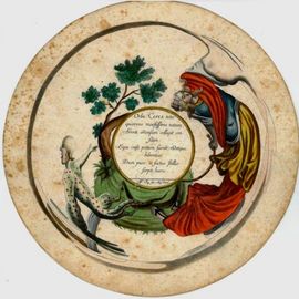 Tegning til konisk spejl