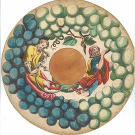 Tegning til konisk spejl