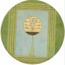 Tegning til konisk spejl